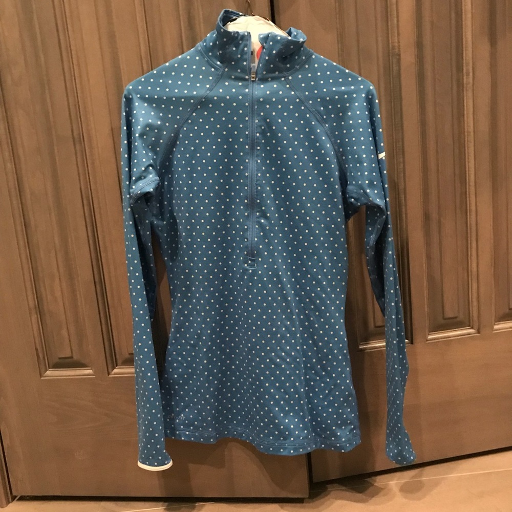 Nike Polka Dot Quarter Zip Jacket / S